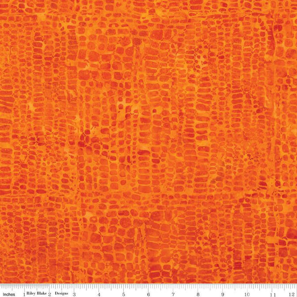 SALE Batiks Expressions Halloween Expressions BTHH1249 Clementine - Riley Blake Designs - Hand-Dyed Print - Quilting Cotton