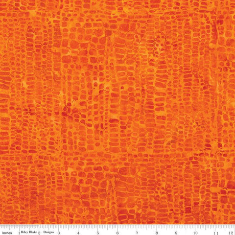 SALE Batiks Expressions Halloween Expressions BTHH1249 Clementine - Riley Blake Designs - Hand-Dyed Print - Quilting Cotton