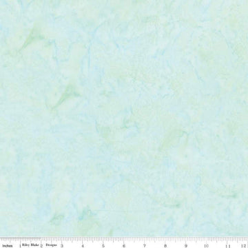 SALE Batiks Expressions Hand-Dyes BT21000-272 Twisted Teal  - Riley Blake Designs - Hand-Dyed Print - Quilting Cotton