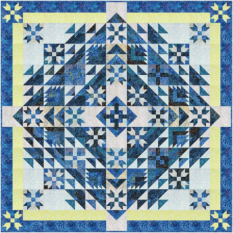 Bel Canto Coda Quilt PATTERN P187 by Cozy Quilt Designs - Riley Blake Designs - INSTRUCTIONS Only - 2 1/2" Strip Friendly