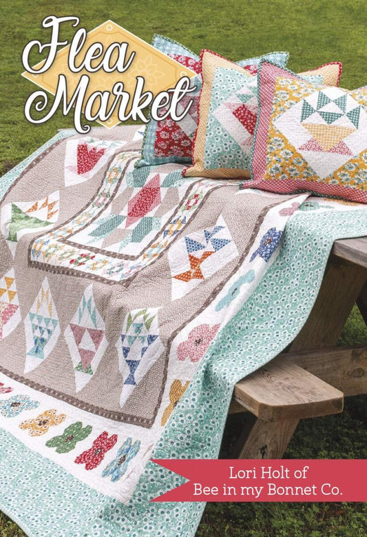 SALE Flea Market Book P051 - It's Sew Emma  - Riley Blake Designs - INSTRUCTIONS Only - Lori Holt - Multiple Projects