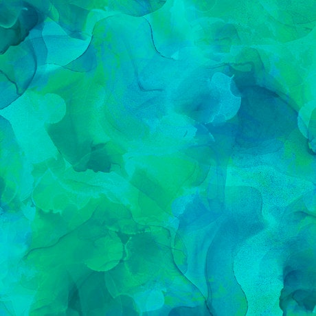 Aura Watercolor Blender 30198 Jade - QT Fabrics - Quilting Cotton Fabric