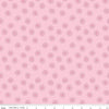 17" End of Bolt - SALE Bee Basics Blossom C6404 Pink by Riley Blake Designs - Floral Flowers - Lori Holt - Quilting Cotton Fabric