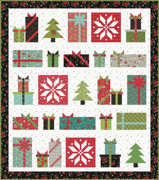 SALE Snowed In Sampler Quilt PATTERN P154 by Heather Peterson - Riley Blake Designs - INSTRUCTIONS Only - Piecing Christmas