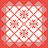 SALE Red White & Just Right Quilt PATTERN P157 - Sandy Gervais - Riley Blake Designs - INSTRUCTIONS Only - Piecing
