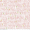 23" End of Bolt - SALE Jingle Bells Lyrics C14832 White - Riley Blake Designs - Christmas Text - Quilting Cotton Fabric