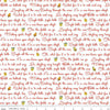Fat Quarter End of Bolt - SALE Jingle Bells Lyrics C14832 White - Riley Blake Designs - Christmas Text - Quilting Cotton Fabric