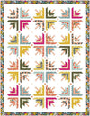 Fancy Schmancy Quilt PATTERN P180 - Wendy Sheppard - Riley Blake Designs - INSTRUCTIONS Only - Piecing Fat Quarter Friendly
