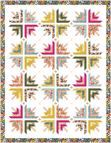 Fancy Schmancy Quilt PATTERN P180 - Wendy Sheppard - Riley Blake Designs - INSTRUCTIONS Only - Piecing Fat Quarter Friendly
