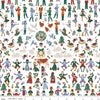 A Pear-fect Christmas Twelfth Day C14970 White - Riley Blake Designs - Twelve Days of Christmas Icons - Quilting Cotton Fabric