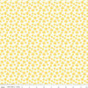 Fat Quarter End of Bolt - Here Comes the Sun Slices C14817 Cream - Riley Blake Designs - Scattered Circles - Quilting Cotton Fabric