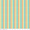 22" End of Bolt - SALE Here Comes the Sun Stripes C14818 Multi - Riley Blake Designs - Stripe Striped - Quilting Cotton Fabric