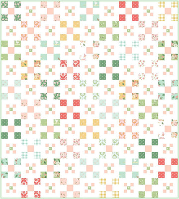 Reading in the Sunshine Quilt PATTERN P155 - Gracey Larson - Riley Blake Designs - INSTRUCTIONS Only - Piecing 5" Stacker Friendly