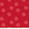 SALE Bloom Star Flower C14983 Scarlet - Riley Blake Designs - Flowers Floral - Quilting Cotton Fabric