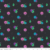 SALE Bloom Moonlit C14985 Black - Riley Blake Designs - Stars Moons Trees - Quilting Cotton Fabric