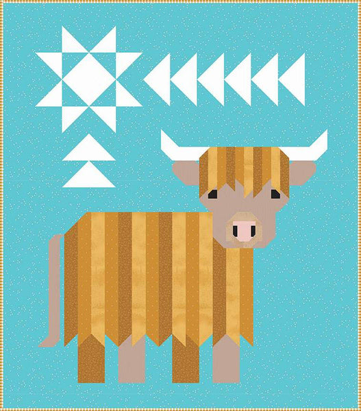 Art East Quilting Co. Cattle Call quilt pattern by Art East Quilting Co. for Riley Blake Designs. Features the front of the pattern, a large cow and a star block pattern.
Cute Little Fabric Shop