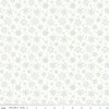 Image of the Magical Winterland Snowflake Snow quilting cotton fabric by Riley Blake Designs. Features scattered snowflakes on a white snow background. 
Cute Little Fabric Shop