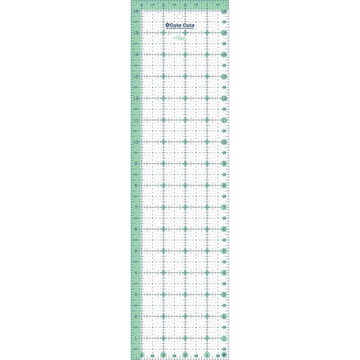 SALE Lori Holt Cute Cuts Ruler 4.5" x 16.5" - Riley Blake Designs - Non-Slip