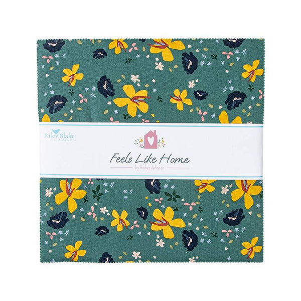 Feels Like Home Layer Cake 10" Stacker Bundle - Riley Blake Designs - 42 piece Precut Pre cut - Quilting Cotton Fabric