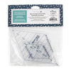 SALE Lori Holt Double Triangle Ruler Set ST-24602 - Riley Blake Designs - Plastic 4" & 8" Rulers - Set of 2
