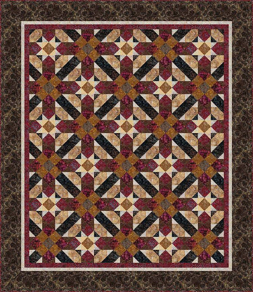 SALE Chocolate Covered Cherries Quilt PATTERN - The Whimsical Workshop - Riley Blake - INSTRUCTIONS Only
