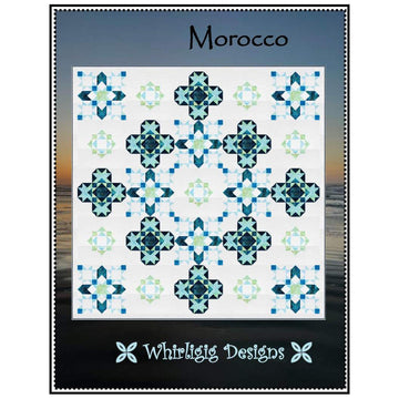 SALE Morocco Quilt PATTERN P183 - Whirligig Designs - Riley Blake Designs - INSTRUCTIONS Only - Piecing