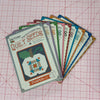Picture of Riley Blake's quilt seed patterns for the Autumn collection. Set of 9. 
Cute Little Fabric Shop