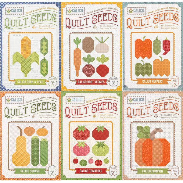 Collage of Riley Blake Quilt Seeds from the Calico collection. Set of 6
Cute Little Fabric Shop