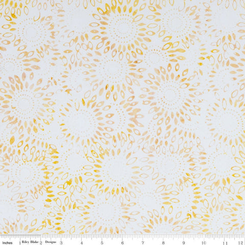 DEAL Batiks Expressions BTHH1047 Wheat - Riley Blake Designs - Hand-Dyed Tjaps Print - Quilting Cotton Fabric