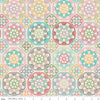 SALE Chunky Thread Home Décor Crochet Circles HD15320 Multi - Riley Blake Designs - Lori Holt - Extra Wide - Sewing - Cotton Fabric