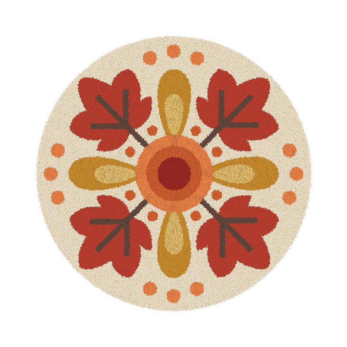 Image of the maple leaf circle project from the Autumn Punch Needle Pattern by Lori Holt for Riley Blake Designs.
Cute Little Fabric Shop
