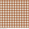 Image of spice, orange-brown 1/2 inch gingham stripe from the Riley Blake Pumpkin Spice collection.
Cute Little Fabric Shop Team