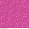 Image of the Chloe Clovers Fuchsia quilting cotton fabric by Rachel Erickson for Riley Blake Designs. Image features tiny scattered clovers on a hot pink background.
Cute Little Fabric Shop