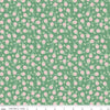 Clover Farm from Riley Blake Designs. Image depicts scattered pink clovers on a green background. Quilting cotton fabric. 
Cute Little Fabric Shop