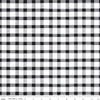 Image of Monthly Placemats 2 Gingham Black from Riley Blake Designs. Features an black printed gingham pattern. 
Cute Little Fabric Shop