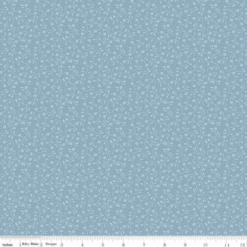 SALE Floret Stone - Riley Blake Designs - Flowers Floral Tone-on-Tone - Quilting Cotton Fabric