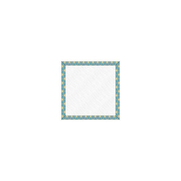 Image of the Lori Holt Home Town Holiday 7” Design Board Raindrop. Features a small design board with a blue and green border. 
Cute Little Fabric Shop