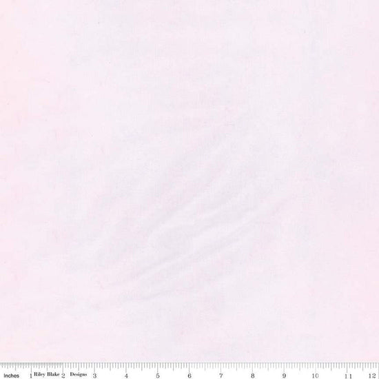 Image of the Expressions Batiks Hand-Dyes Mallow quilting batik fabric by Riley Blake Designs. Features a very light pink batik fabric. 
Cute Little Fabric Shop