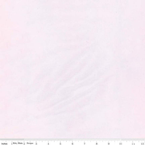 Image of the Expressions Batiks Hand-Dyes Mallow quilting batik fabric by Riley Blake Designs. Features a very light pink batik fabric. 
Cute Little Fabric Shop