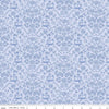 Image of the Chloe Damask Light Blue quilting cotton fabric by Rachel Erickson for Riley Blake Designs. Image features outlined floral damask designs on a light blue background.
Cute Little Fabric Shop