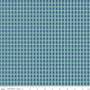 SALE Home Town Holiday Plaid C14905 Denim - Riley Blake Designs - Christmas - Lori Holt - Quilting Cotton Fabric