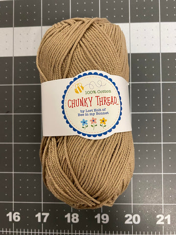 Lori Holt Chunky Thread STCT-25452 Pebble - Riley Blake - 100% Cotton Sport Weight Yarn - 50 Grams - Approx 140 Yards or 128 Meters