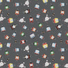 CLEARANCE Thomas & Friends™ Sodor Railway Toss C15082 Charcoal - Riley Blake Designs - Trains - Quilting Cotton - Licensed Product