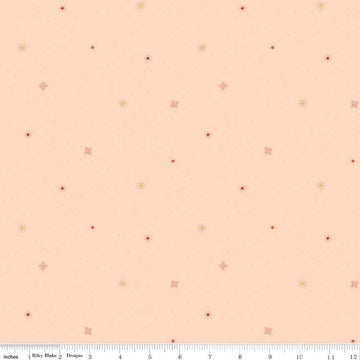 Image of the Stay Wild Suns Blush quilting cotton fabric by Amanda Niederhauser by Riley Blake Designs. Features  sunbursts on a light pink background. 
Cute Little Fabric Shop