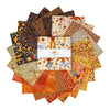 Image of the Bittersweet Farm 10" Stacker quilting cotton fabric by Riley Blake Designs. Features fall themed fabric with scarecrows, sunflowers, and more. 
Cute Little Fabric Shop