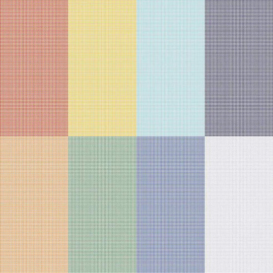 Image of the Always in Season Gingham Fat Eighth Panel Multi quilting cotton fabric by American Jane for Riley Blake Designs. Features 8 fat eighth squares. 
Cute Little Fabric Shop