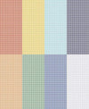 Image of the Always in Season Gingham Fat Eighth Panel Multi quilting cotton fabric by American Jane for Riley Blake Designs. Features 8 fat eighth squares. 
Cute Little Fabric Shop