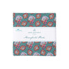 Image of the Mansfield Park 5 inch stacker for Riley Blake Designs. Official Licensed Product. Shows various floral and abstract patterns on blue, pink and more. 
Cute Little Fabric Shop