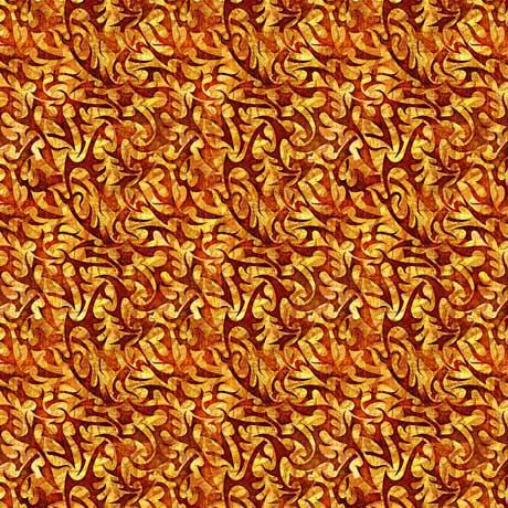 Image of the Wizards and Warriors Flame Geo Amber quilting cotton from QT Fabrics. Features abstract sharp shapes on an orange yellow background.
Cute Little Fabric Shop