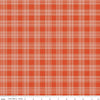 Image of the Press On Pinstripe Plaid Red quilting cotton fabric by J. Wecker Frisch for Riley Blake Designs. Features a thin stripe plaid on a red background. 
Cute Little Fabric Shop